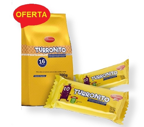 Turron Turronito Palmesano Pack 16 Unidades